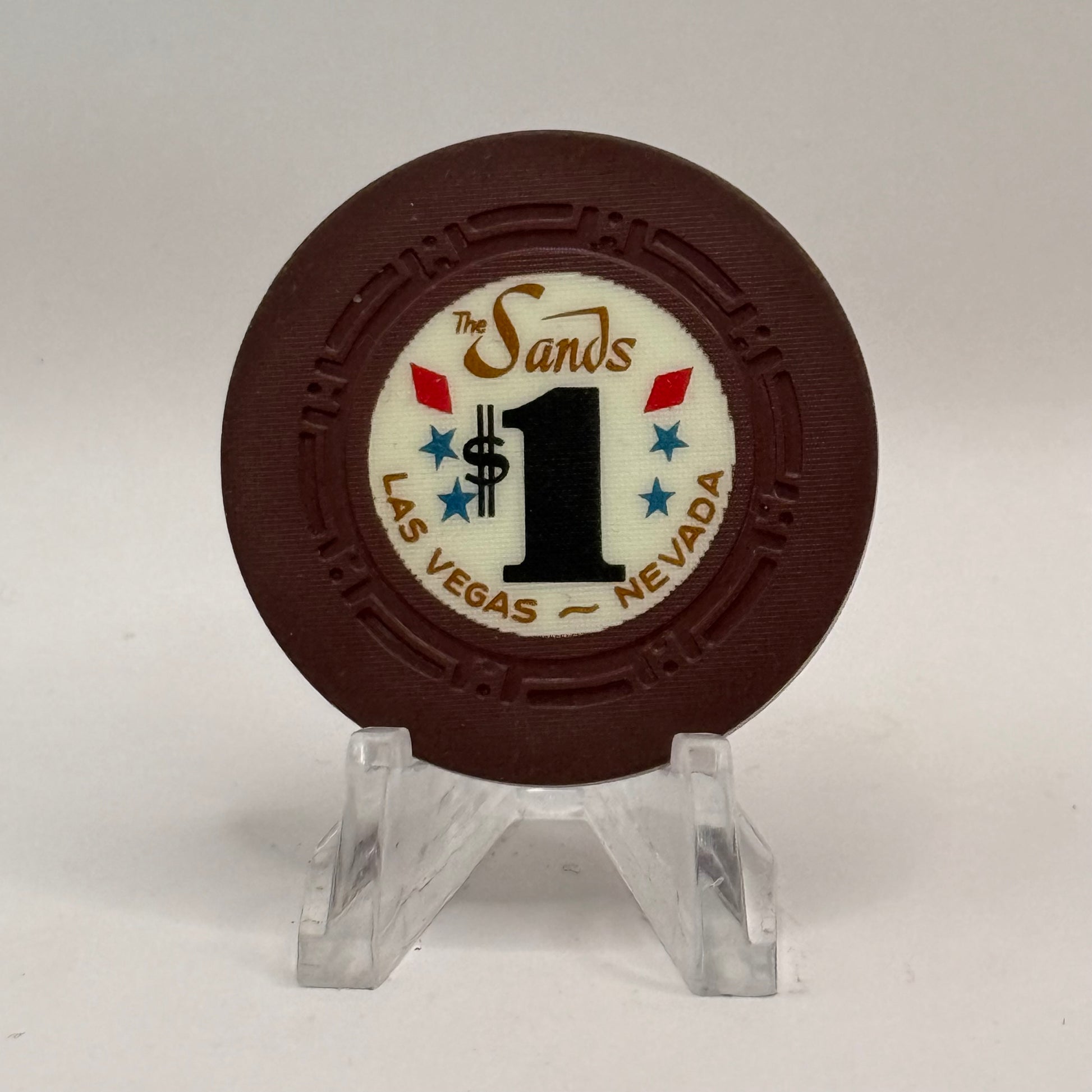 Sands Las Vegas Nevada 1964 LE $1 Casino Chip N2121