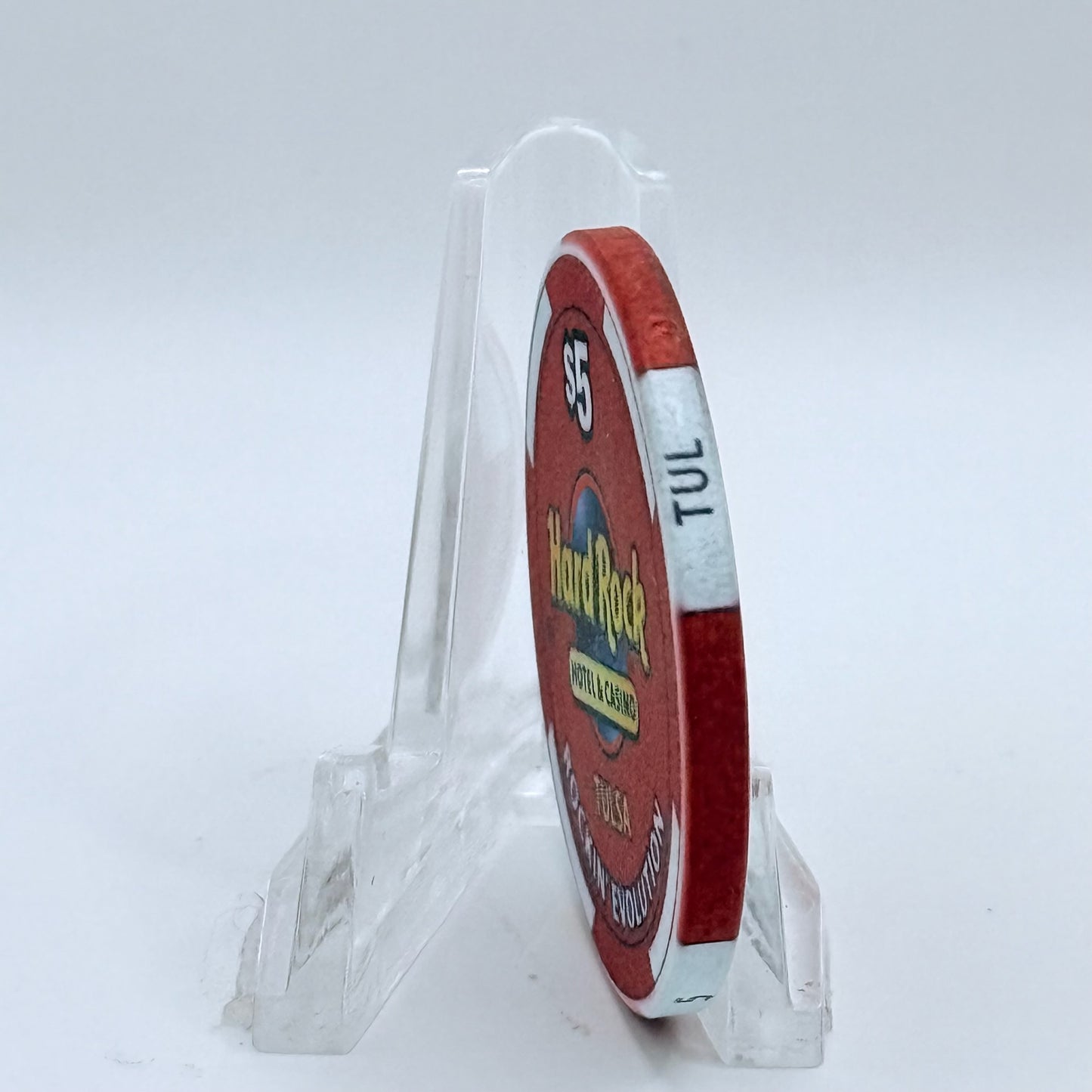 Hard Rock - Tulsa Catoosa Oklahoma 2009 'Grand Opening' LE $5 Casino Chip