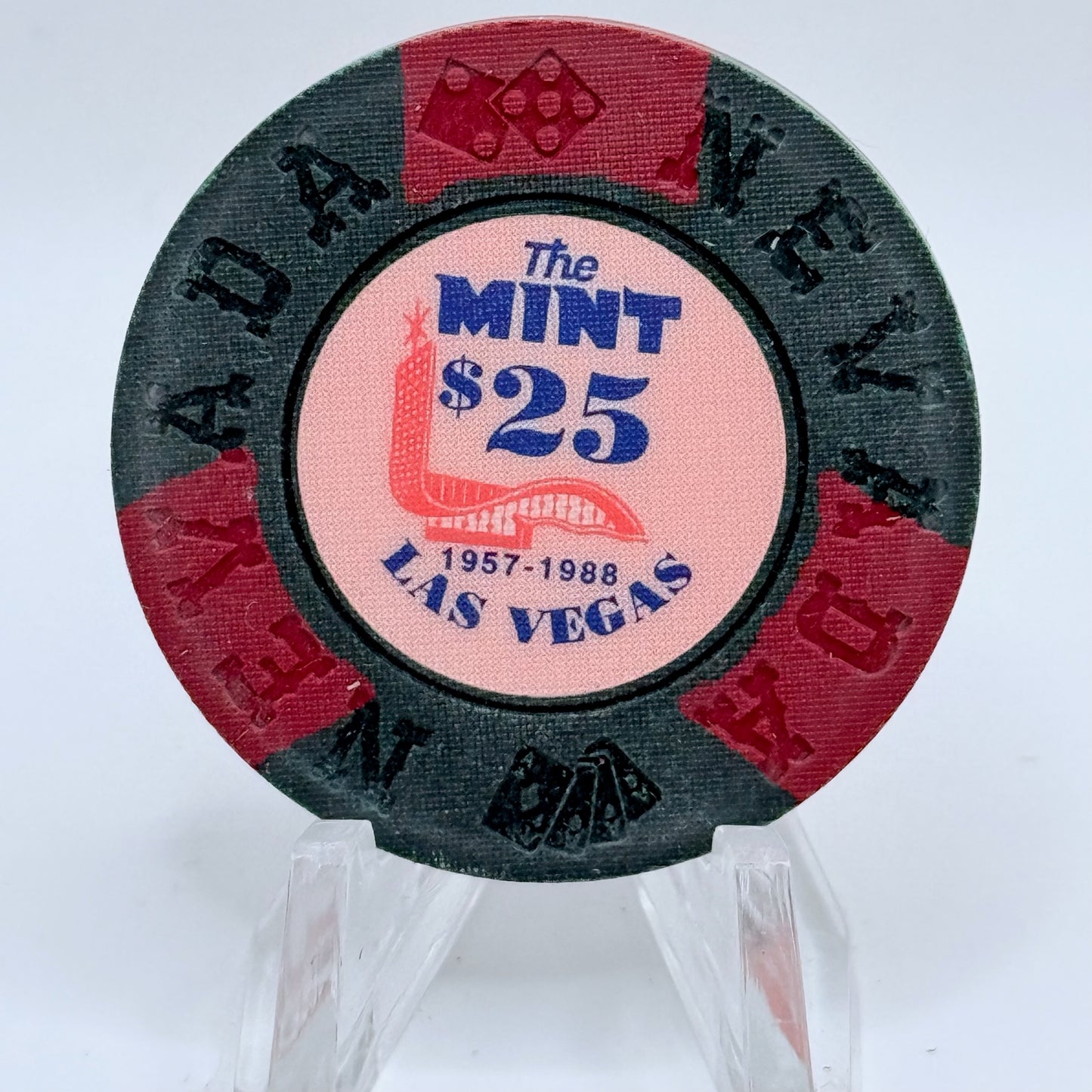 Mint Las Vegas Nevada 1992 Series 11 $25 Imitation Chip N5966