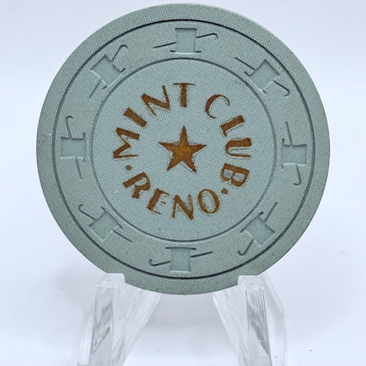 Mint Club Reno Nevada 1958 $5 Casino Chip N7716