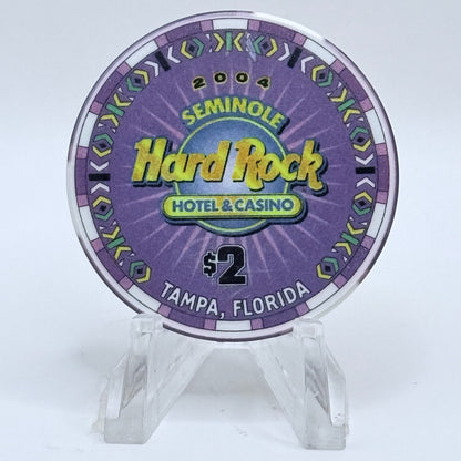 Seminole Hard Rock - Tampa Tampa Florida 2004 'Grand Opening' LE $2 Casino Chip