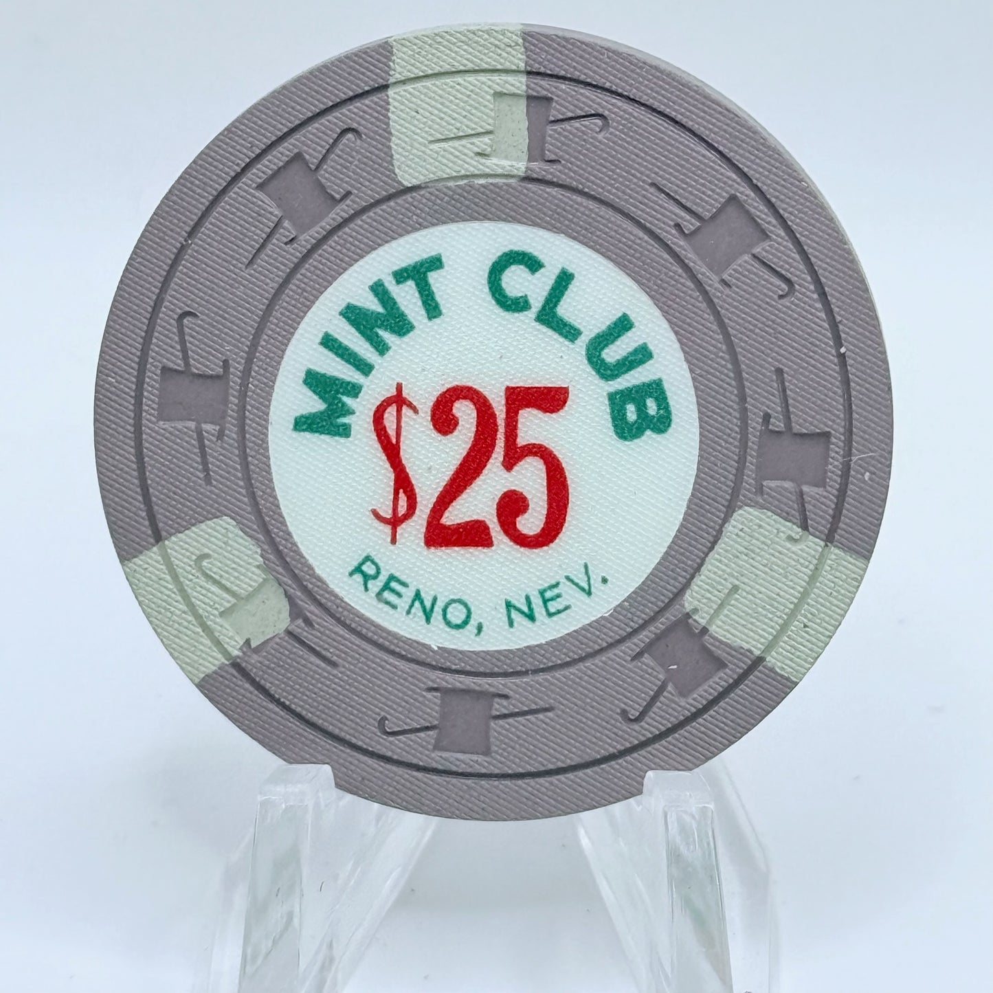 Mint Club Reno Nevada 1959 LE $25 Casino Chip N6187