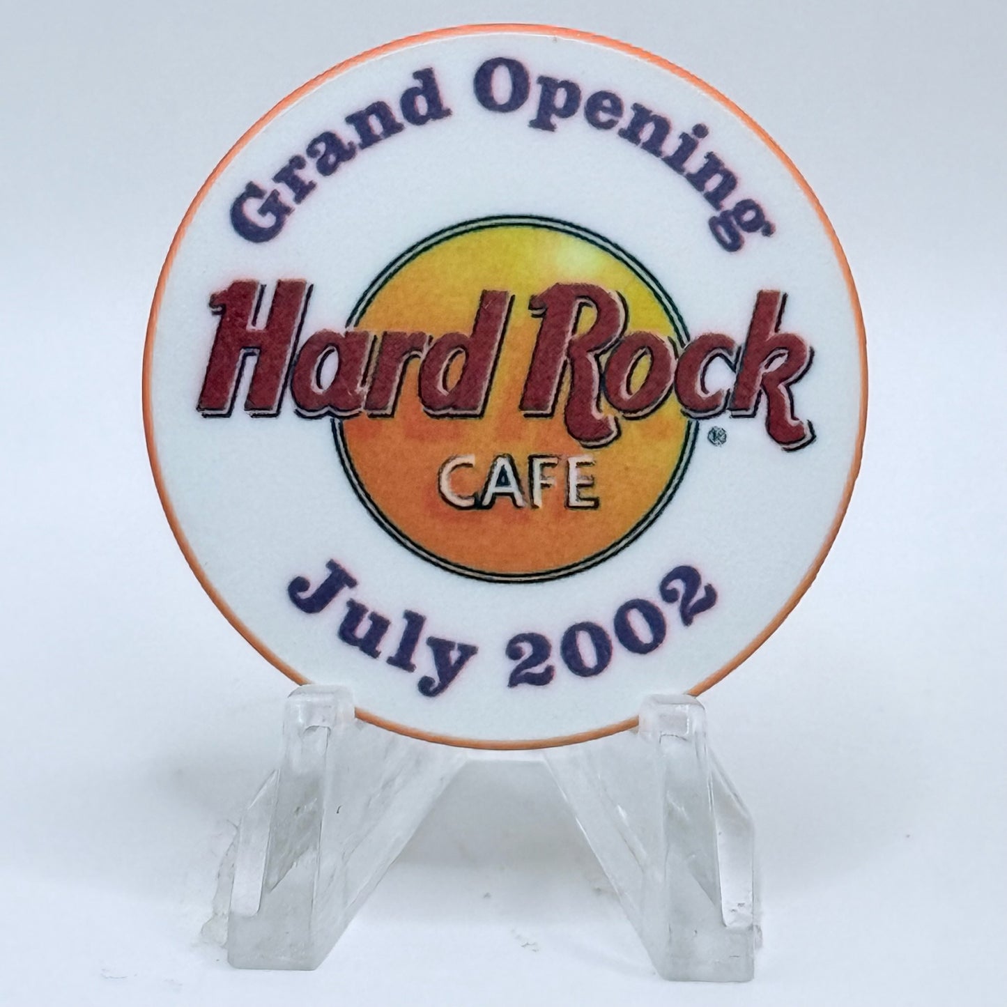 Hard Rock Cafe - Nottingham Nottingham United Kingdom 2002 'Grand Opening' Advertising Chips