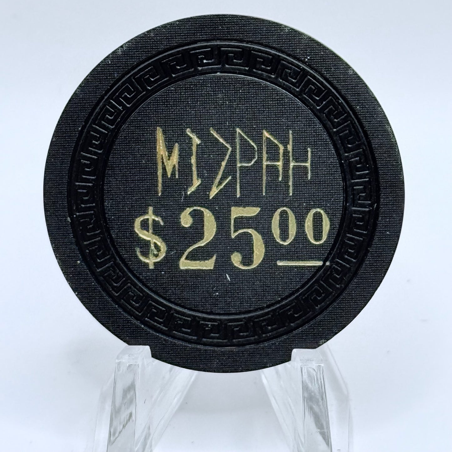 Mizpah Hotel Tonopah Nevada 1956 $25 Casino Chip N3266