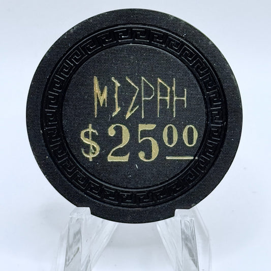 Mizpah Hotel Tonopah Nevada 1956 $25 Casino Chip N3266