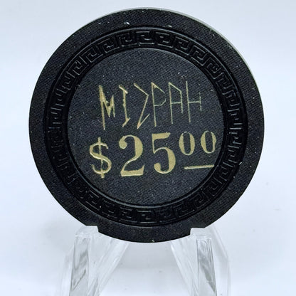 Mizpah Hotel Tonopah Nevada 1956 $25 Casino Chip N3266