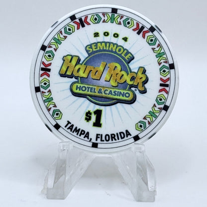 Seminole Hard Rock - Tampa Tampa Florida 2004 'Grand Opening' LE $1 Casino Chip
