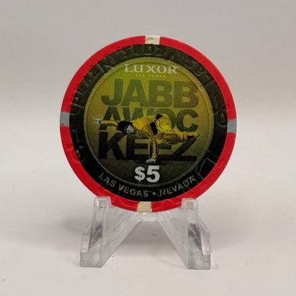 Luxor Las Vegas Nevada 2013 'Jabbawockeez' LE $5 Casino Chip D1274