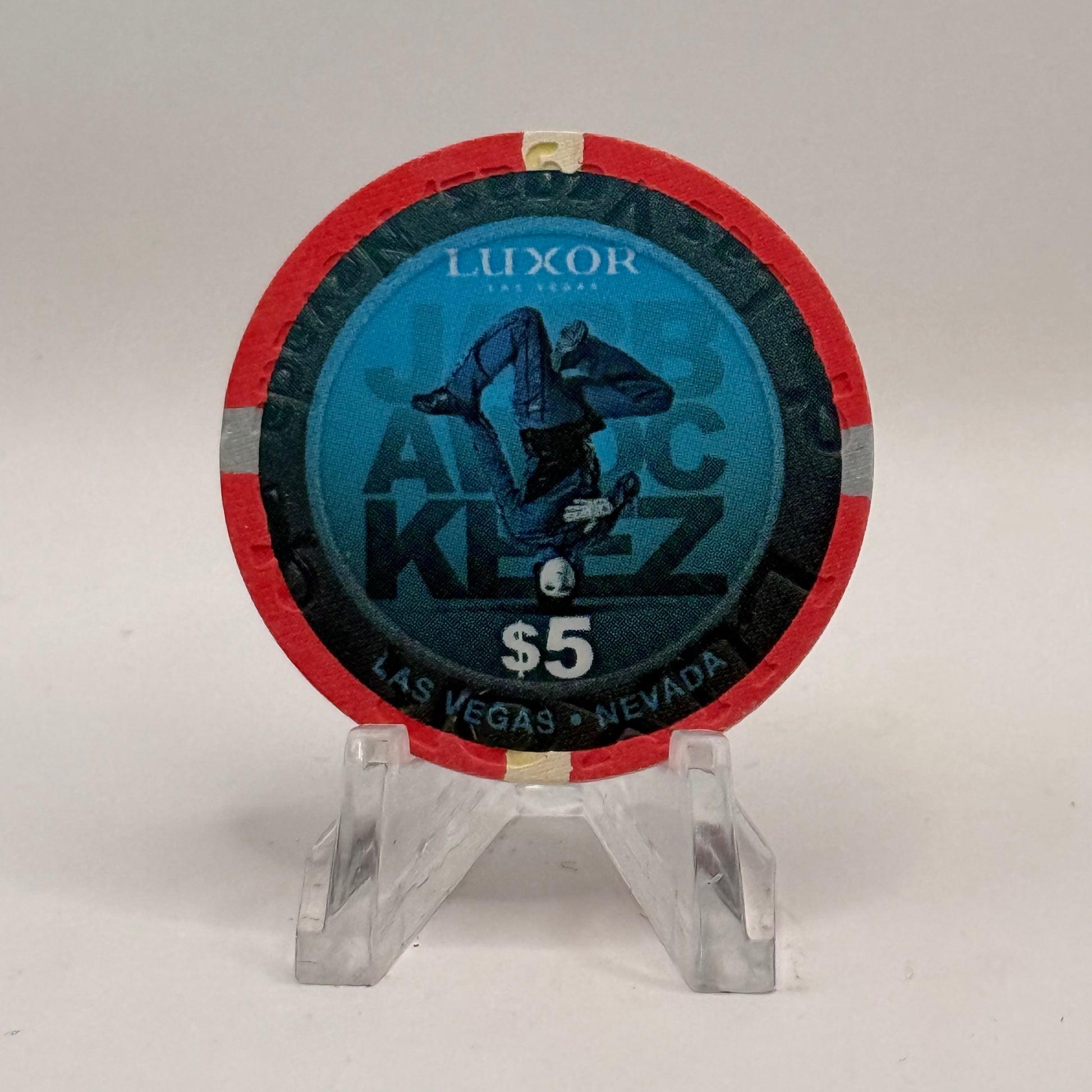 Luxor Las Vegas Nevada 2013 'Jabbawockeez' LE $5 Casino Chip D1272