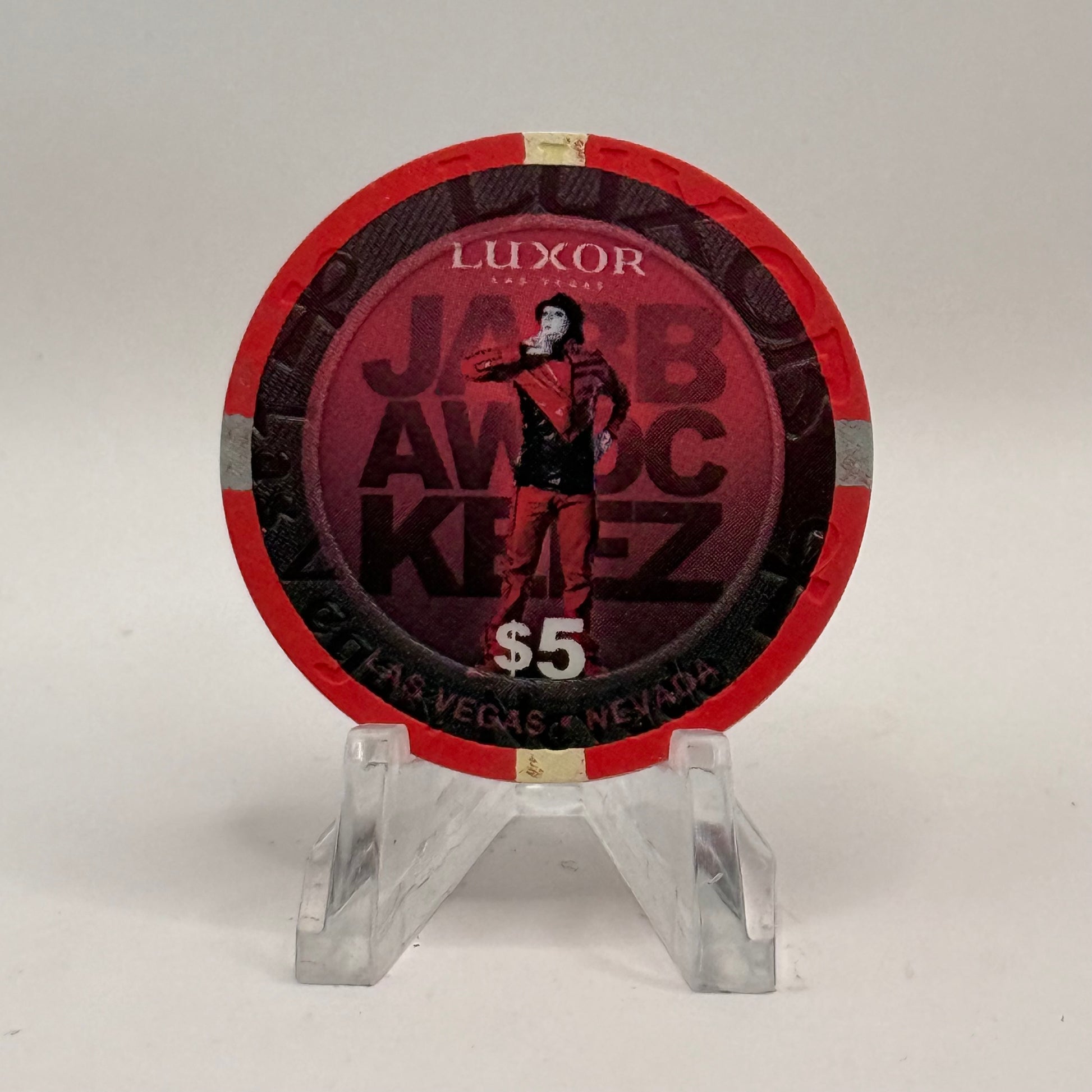 Luxor Las Vegas Nevada 2015 'Jabbawockeez' LE $5 Casino Chip