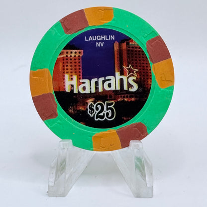 Harrah's Laughlin Nevada 2007 $25 Casino Chip E6475