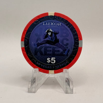 Luxor Las Vegas Nevada 2013 'Jabbawockeez' LE $5 Casino Chip D1269