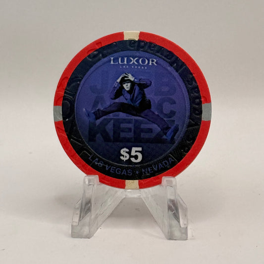 Luxor Las Vegas Nevada 2013 'Jabbawockeez' LE $5 Casino Chip D1269