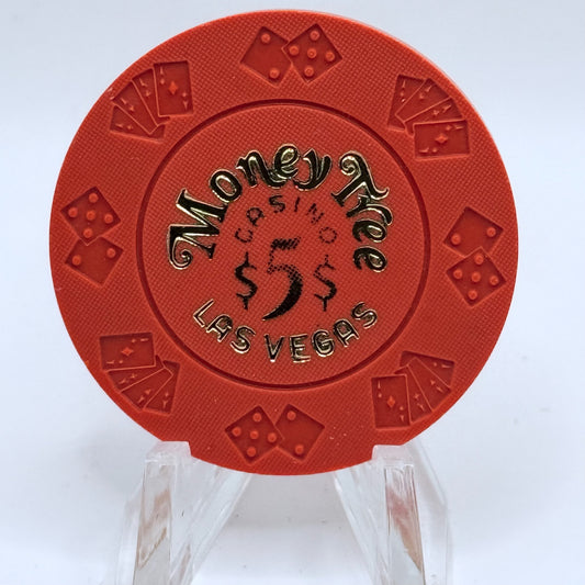Money Tree Las Vegas Nevada $5 Imitation Chip N0956