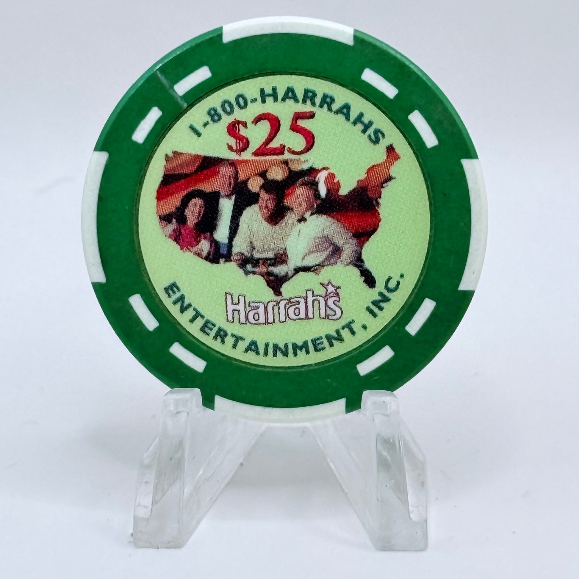 Harrah's Reno Nevada 1996 $25 Casino Chip N8536