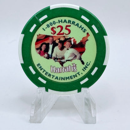 Harrah's Reno Nevada 1996 $25 Casino Chip N8536