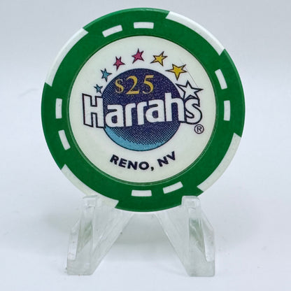 Harrah's Reno Nevada 1996 $25 Casino Chip N8536