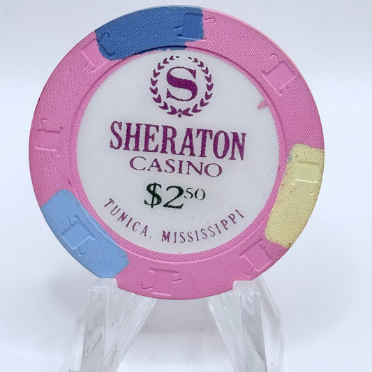 Sheraton Casino Tunica Mississippi Series 2 $2.50 Casino Chip