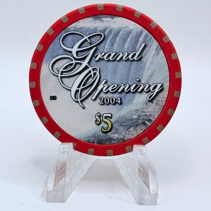 Niagara Fallsview Casino Niagara Falls Ontario 2004 'Grand Opening' LE $5 Casino Chip