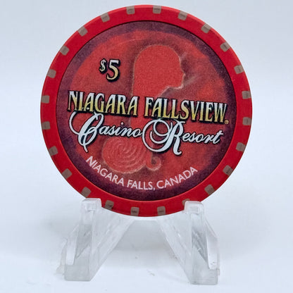 Niagara Fallsview Casino Niagara Falls Ontario 2004 'Grand Opening' LE $5 Casino Chip