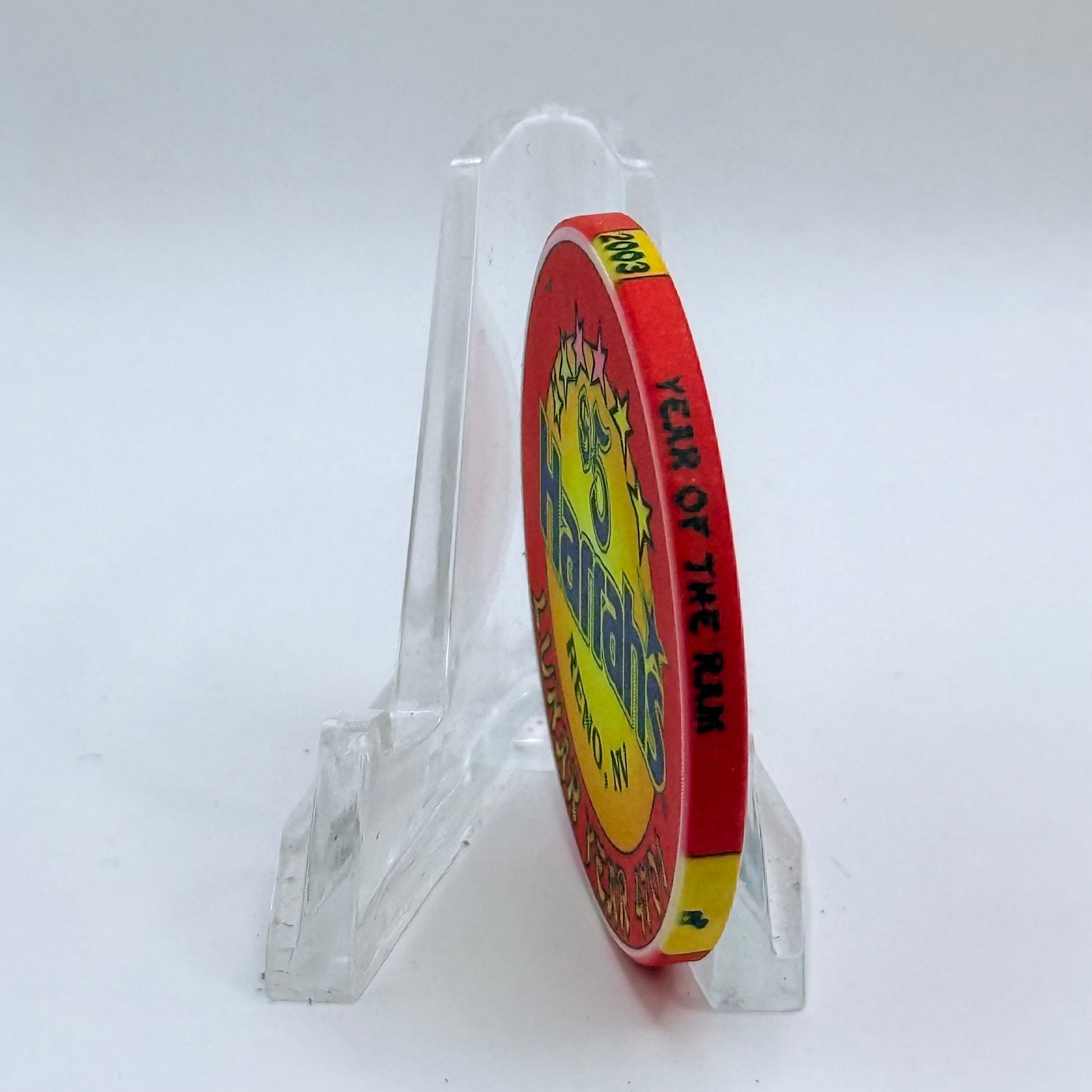 Harrah's Reno Nevada 2003 'Year Of The Ram' LE $5 Casino Chip E1011