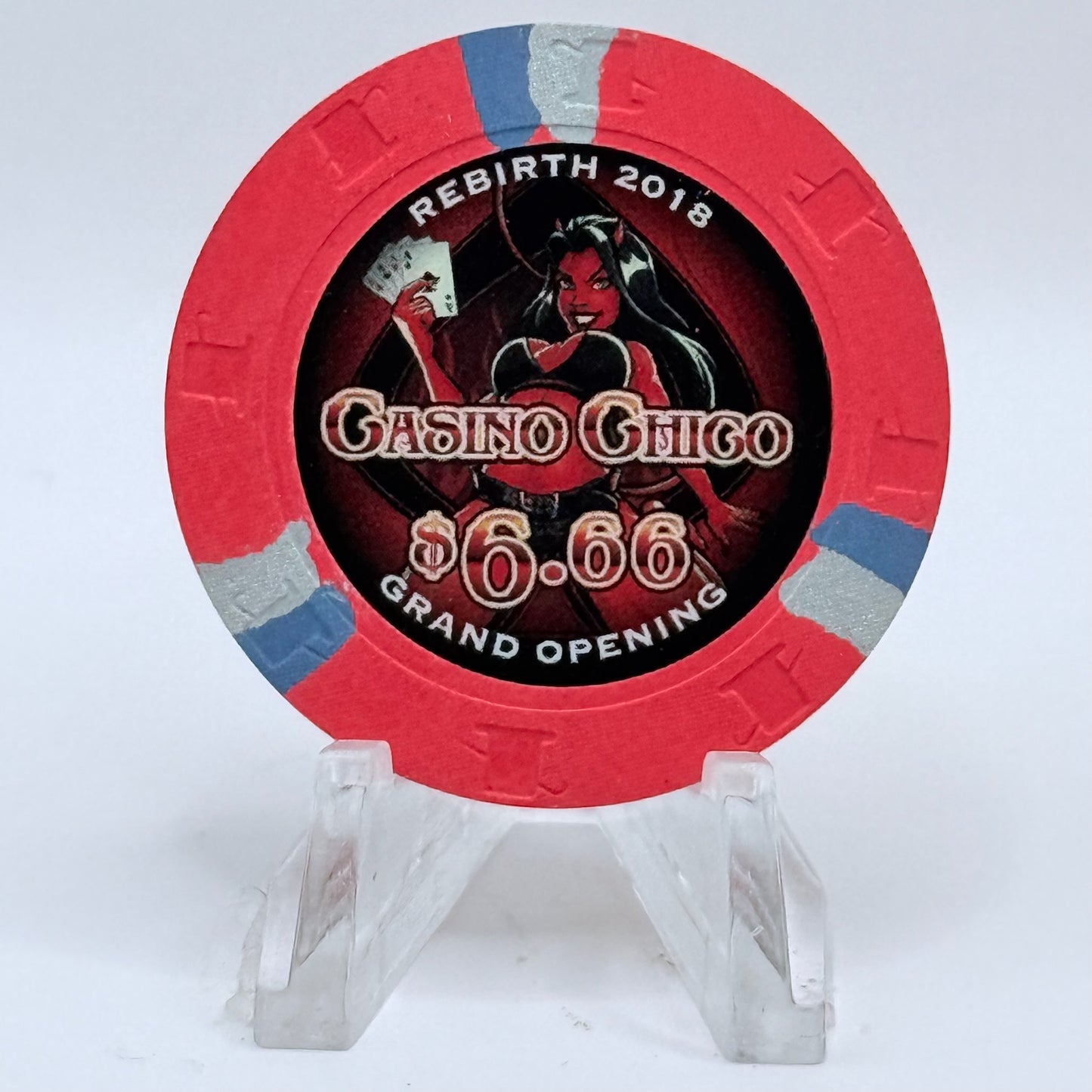 Casino Chico Chico California 2018 'Grand Opening' LE $6.66 Casino Chip