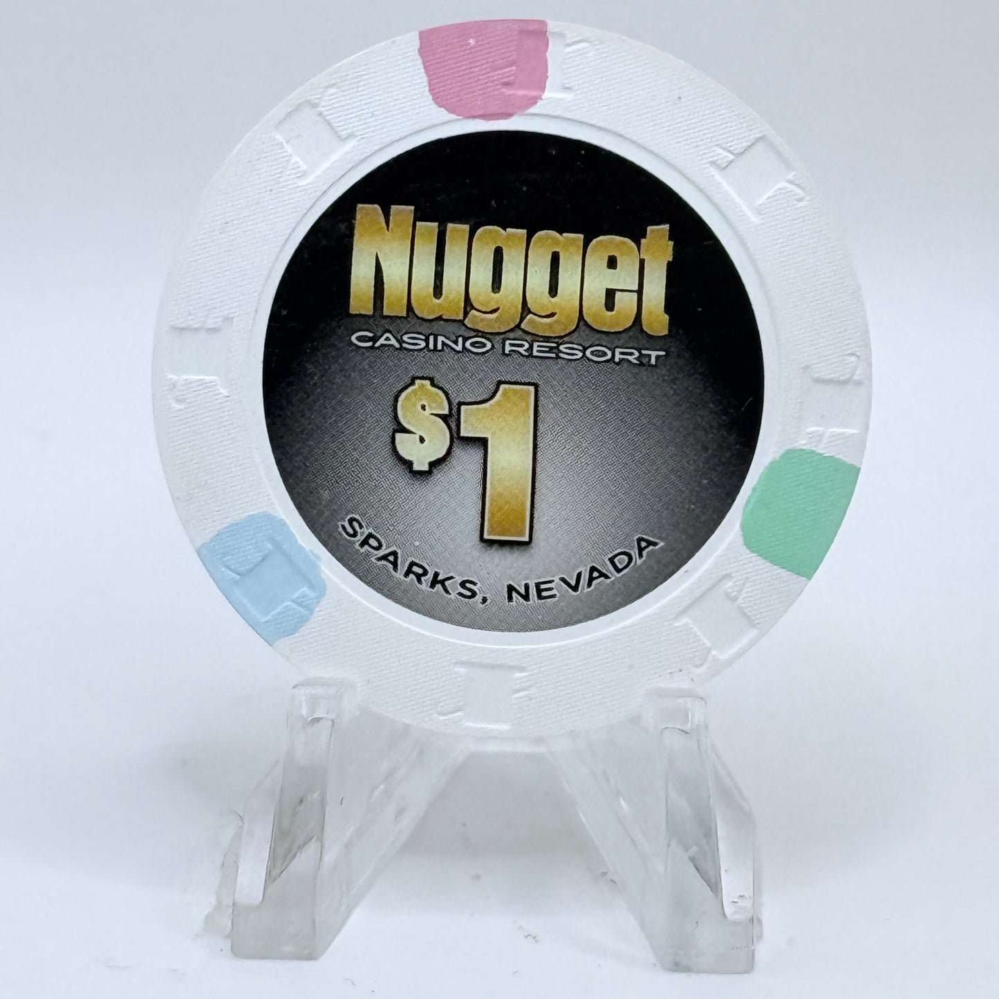 Nugget Casino Resort Sparks Nevada 2016 $1 Casino Chip D2427
