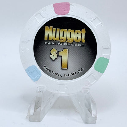 Nugget Casino Resort Sparks Nevada 2016 $1 Casino Chip D2427