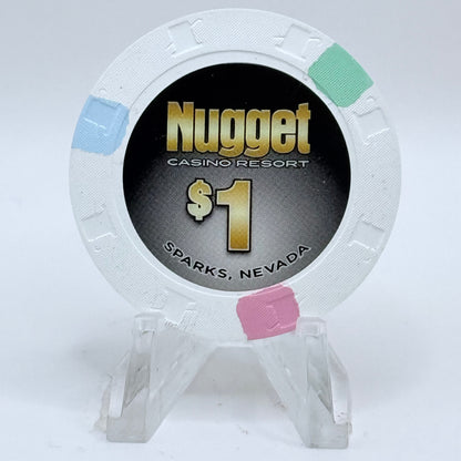 Nugget Casino Resort Sparks Nevada 2016 $1 Casino Chip D2427