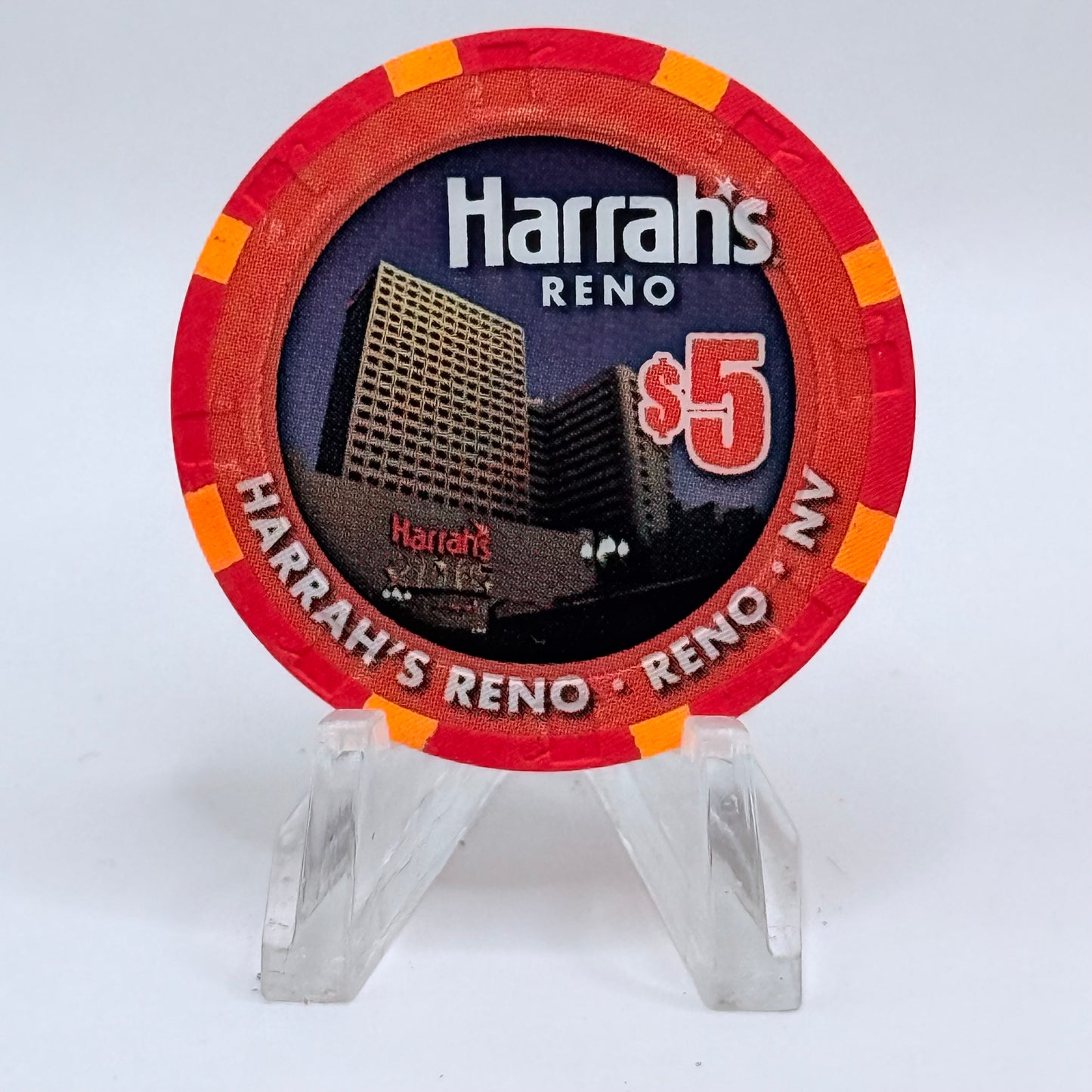 Harrah's Reno Nevada 2014 'Year Of The Horse' LE $5 Casino Chip D1811