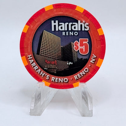 Harrah's Reno Nevada 2014 'Year Of The Horse' LE $5 Casino Chip D1811