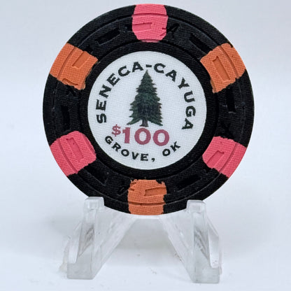 Seneca-Cayuga Bingo Grove Oklahoma $100 Casino Chip