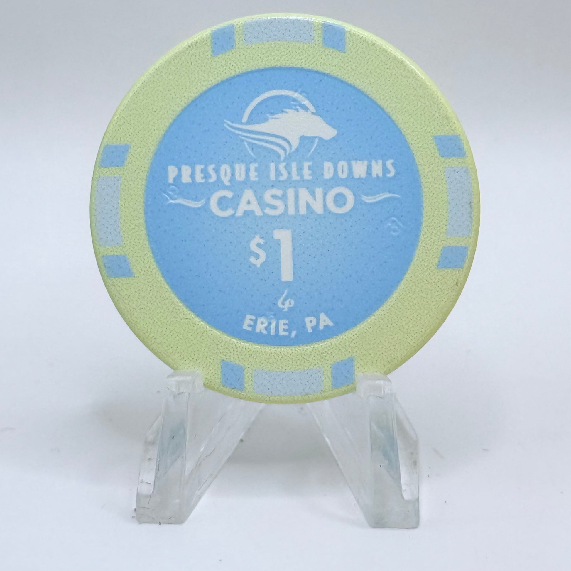 Presque Isle Downs & Casino Erie Pennsylvania $1 Casino Chip
