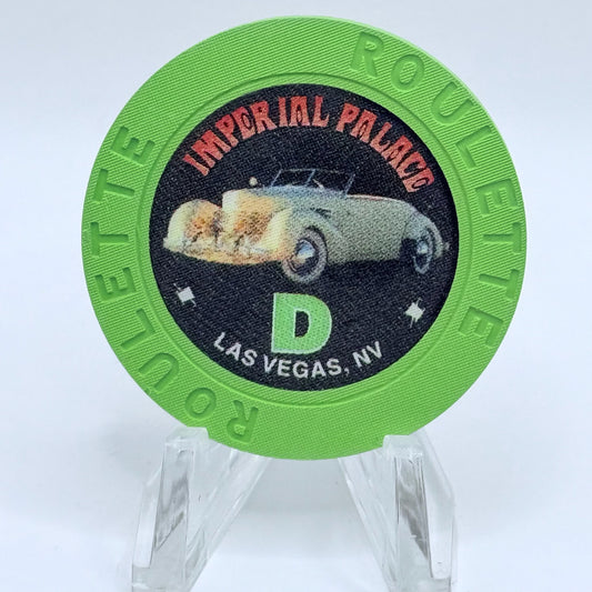 Imperial Palace Las Vegas Nevada 2003 Series 204 Green Roulette Casino Chip