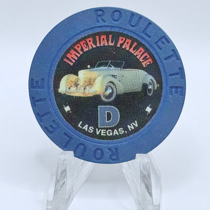 Imperial Palace Las Vegas Nevada 2003 Series 204 Dk Blue Roulette Casino Chip