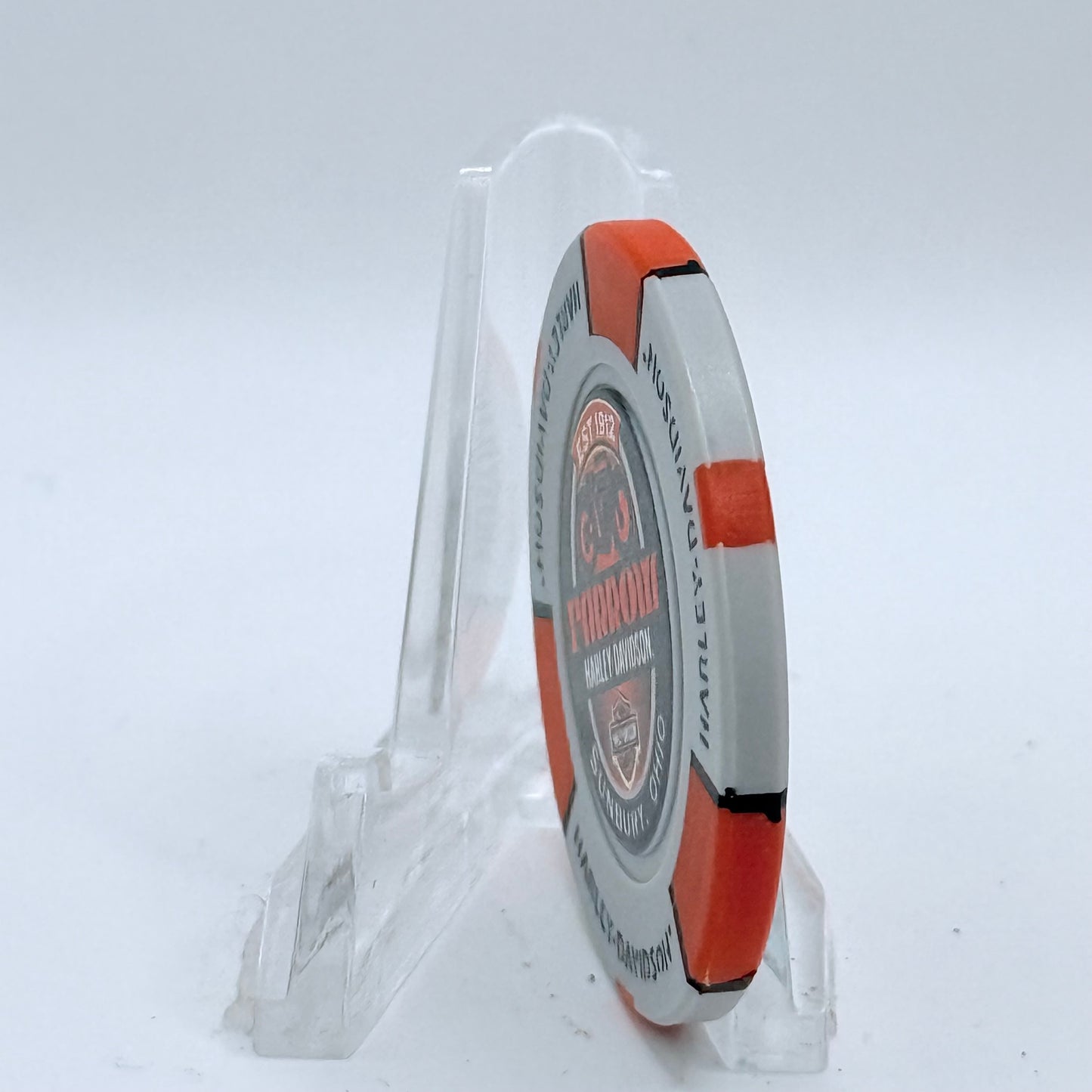 Harley-Davidson - Farrow North (A.D.) Sunbury Ohio Series 2 Advertising Chips