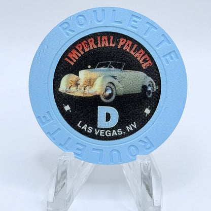 Imperial Palace Las Vegas Nevada 2003 Series 204 Lt Blue Roulette Casino Chip