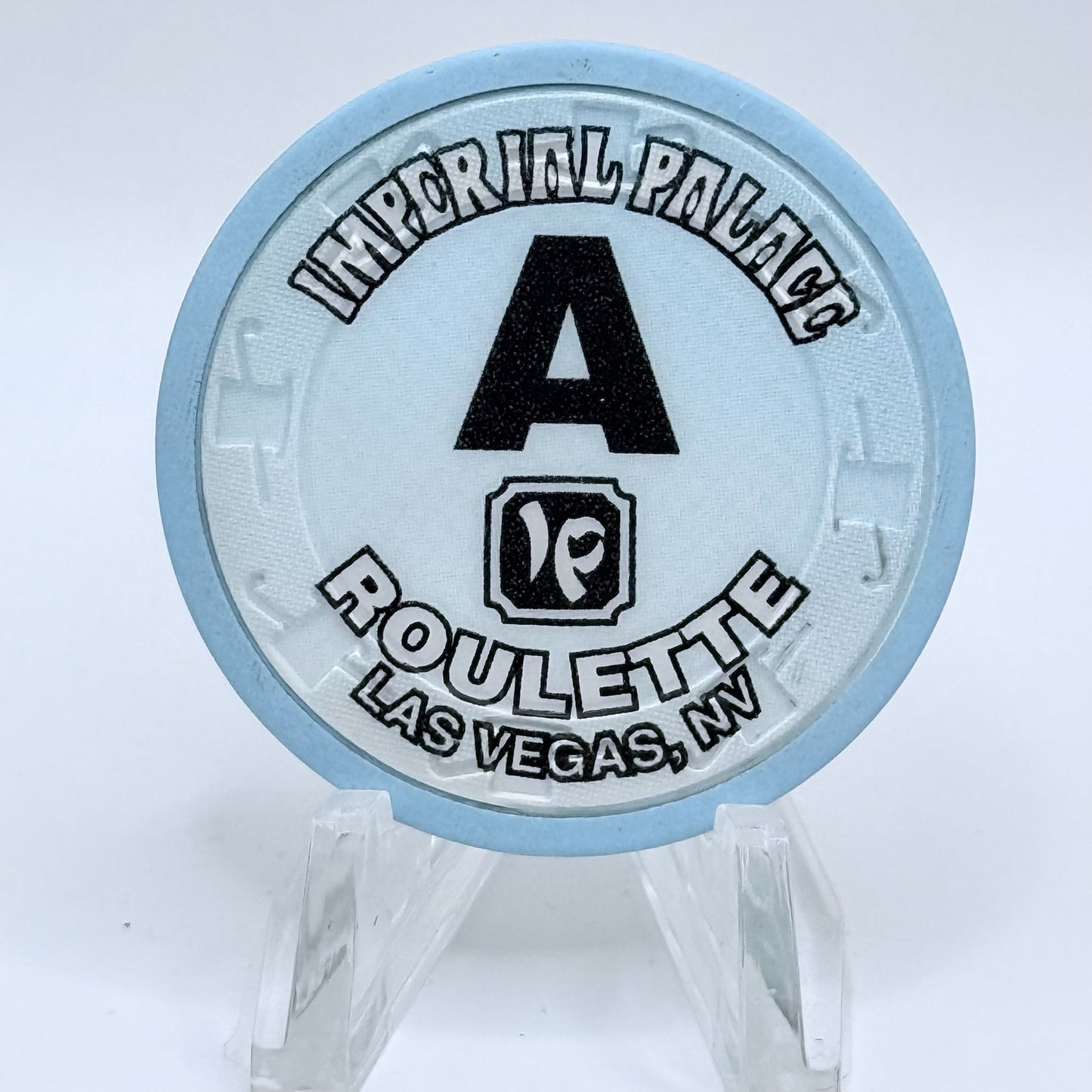 Imperial Palace Las Vegas Nevada 1996 Series 151 Blue Roulette Casino Chip N9993