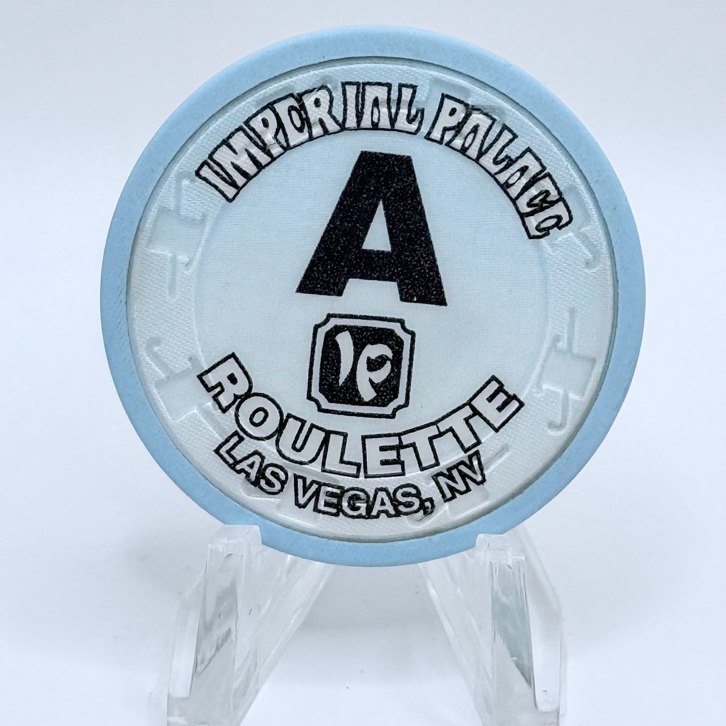 Imperial Palace Las Vegas Nevada 1996 Series 151 Blue Roulette Casino Chip N9993