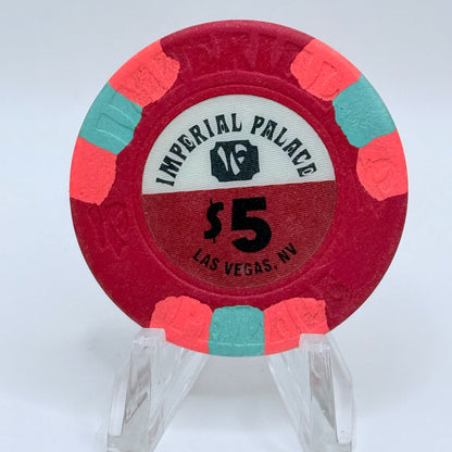 Imperial Palace Las Vegas Nevada 1992 $5 Casino Chip N1787