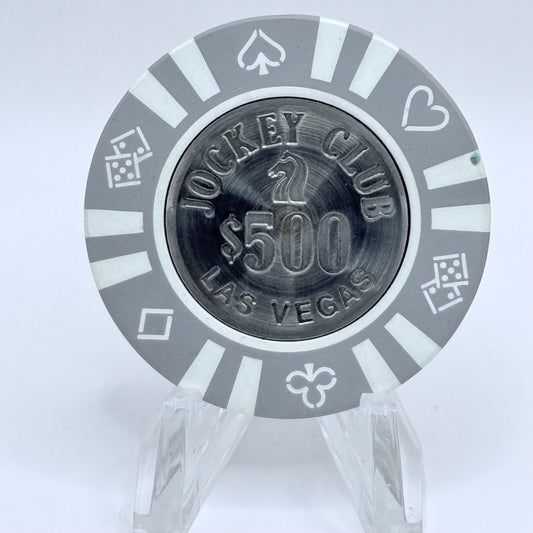 Jockey Club Las Vegas Nevada 1983 $500 Casino Chip N0886