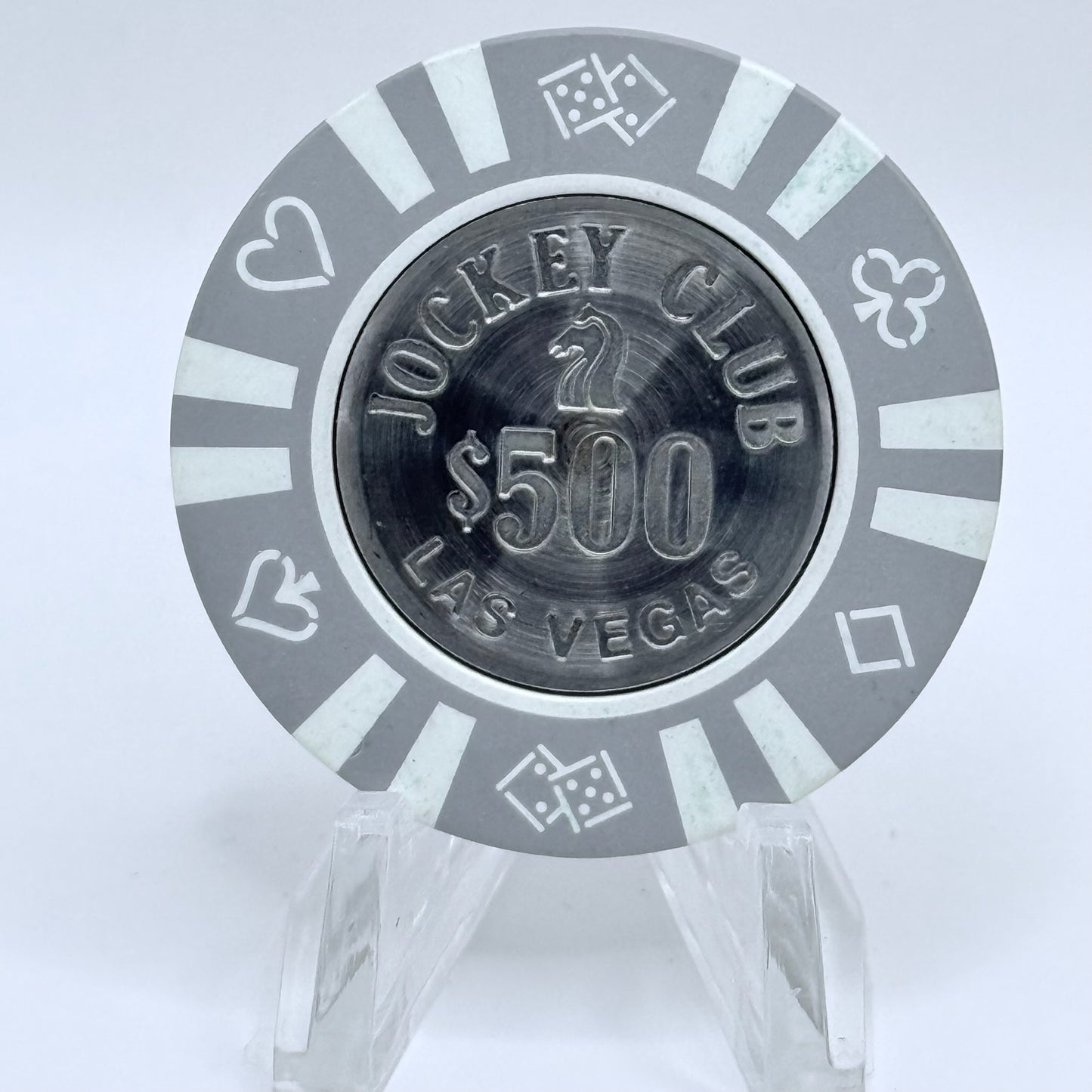 Jockey Club Las Vegas Nevada 1983 $500 Casino Chip N0886