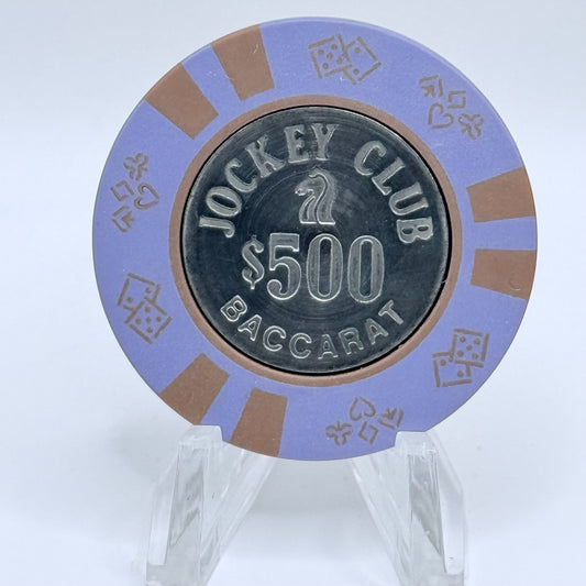 Jockey Club Las Vegas Nevada 1983 $500 Casino Chip N1039