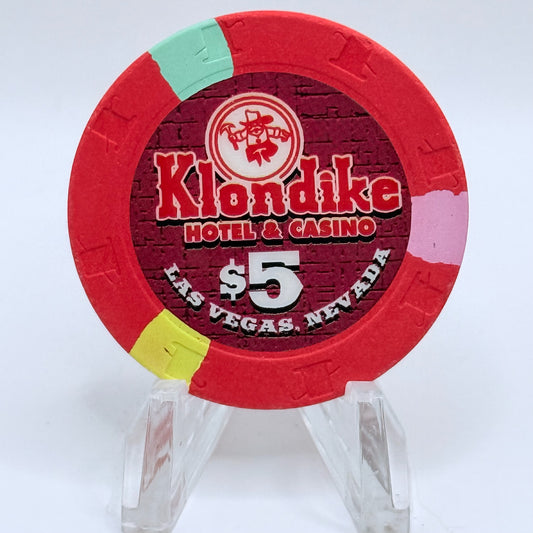 Klondike Inn Las Vegas Nevada 2002 $5 Casino Chip V9121