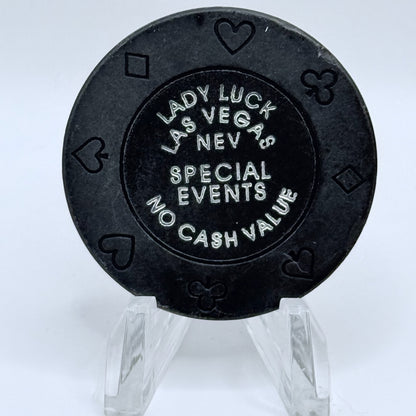 Lady Luck Las Vegas Nevada 1980s NCV Casino Chip V2868