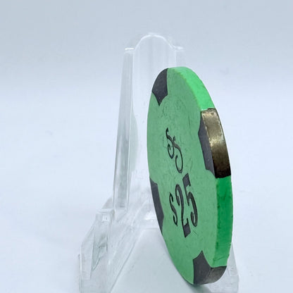 Silver Smith Wendover Nevada 1980 $25 Casino Chip N6454