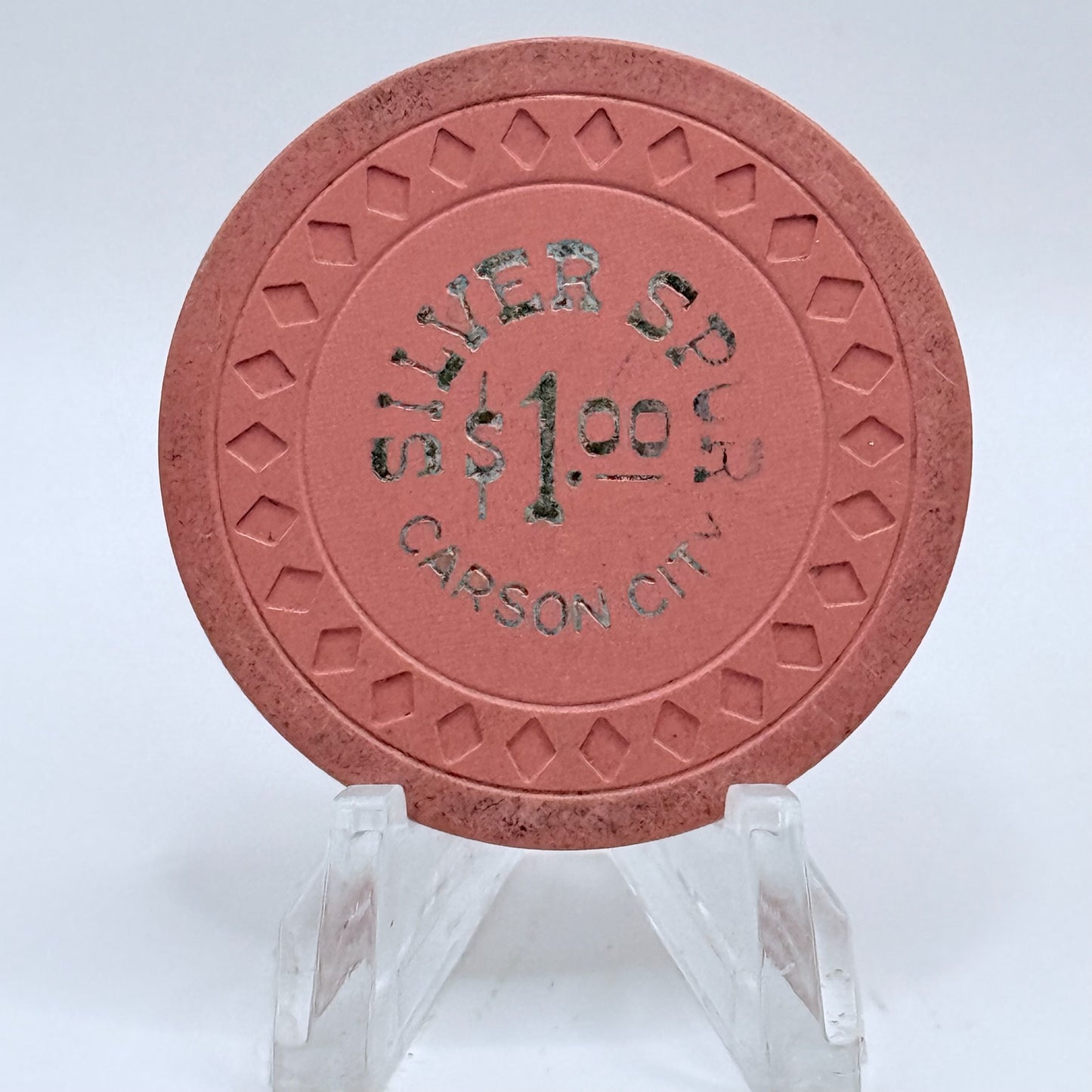 Silver Spur Carson City Nevada 1955 $1 Casino Chip N5567