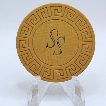 Silver Spur Reno Nevada 1973 Series 100 Roulette Casino Chip N5827