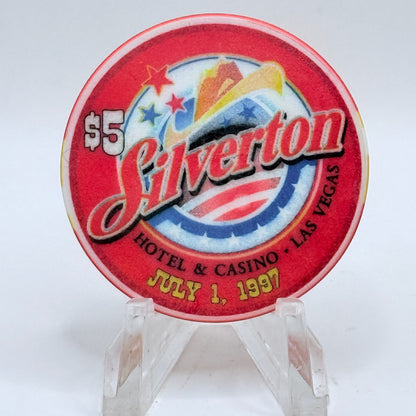 Silverton Las Vegas Nevada 1997 LE $5 Casino Chip V1544