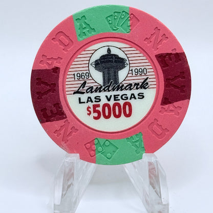 Landmark Las Vegas Nevada 1994 Series 1 LE $5000 Borland Imitation Chip V2889